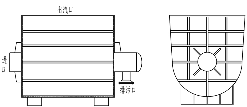 箱式吹管消音器结构图
