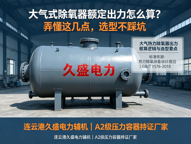 大气式除氧器额定出力怎么定？选型核心影响因素一次讲透